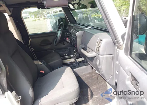 2006 Jeep Wrangler X из США, поврежденный, VIN 1J4FA39S46P734888